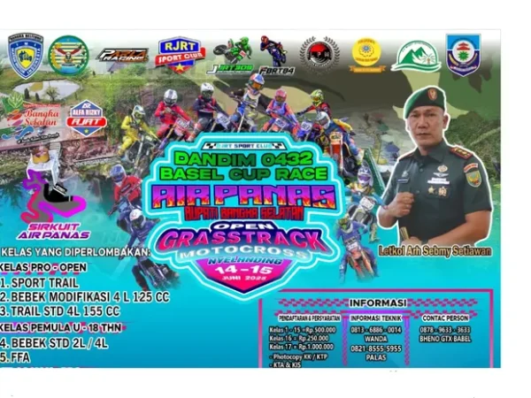 Event Dandim 0432 Basel Cup Race 2025 Siap Digelar, Berhadiah Motor dan Uang Puluhan Juta Rupiah